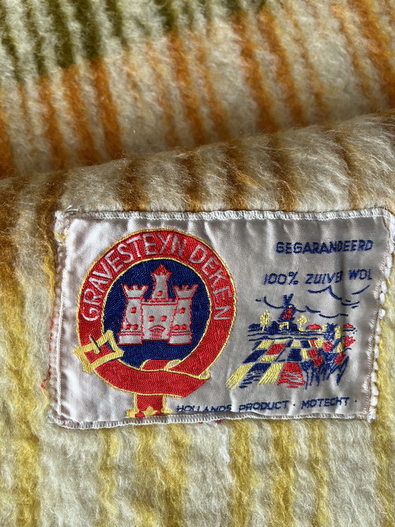 Image 1 of Coperta vintage in lana e piombo di Gravensteyn