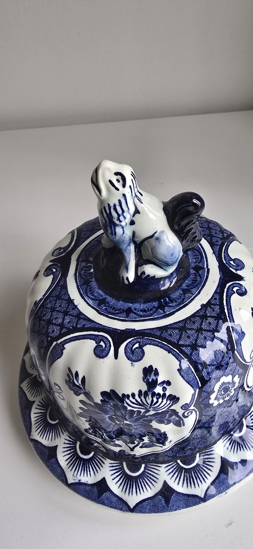 Juego de vitrinas de color azul Delft de Boch Royal