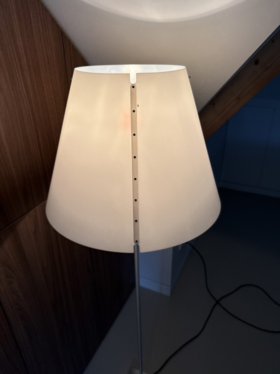 Luceplan Costanza Staande Lamp Wit – Vloerlampen, Plastic, Aluminium (photo 3 of 5)