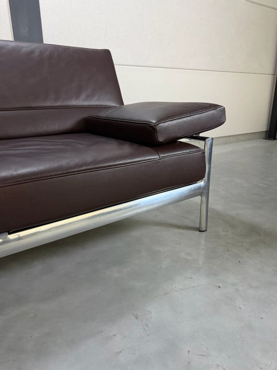 Poltrona Jori Metropole - pelle marrone scuro – Poltrone, polished steel (photo 10 of 11)