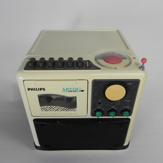 Image 1 of Philips Würfelradio Moving Sound, 1980er Jahre