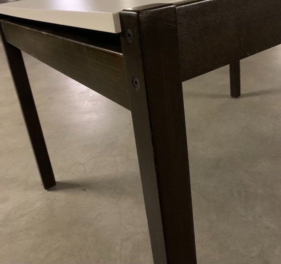 Vintage Pastoe Dining Table. Design by Cees Braakman, Model TU11, 1960s. – Wood (photo 12 of 15)