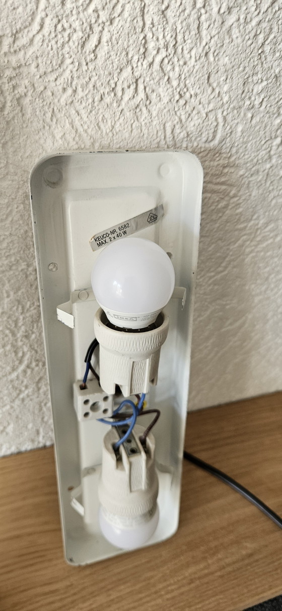 Image 1 of Keuco wand/badkamerlampen set van 2