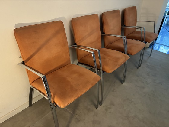 Image 1 of WK - Bacher Tafel met verstelbare Thomas Althaus Stoelen