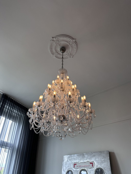 Crystal chandelier 30 lights