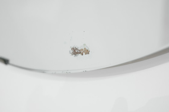 Image 1 of Large Vintage Mirror with Silkscreen, 1950s