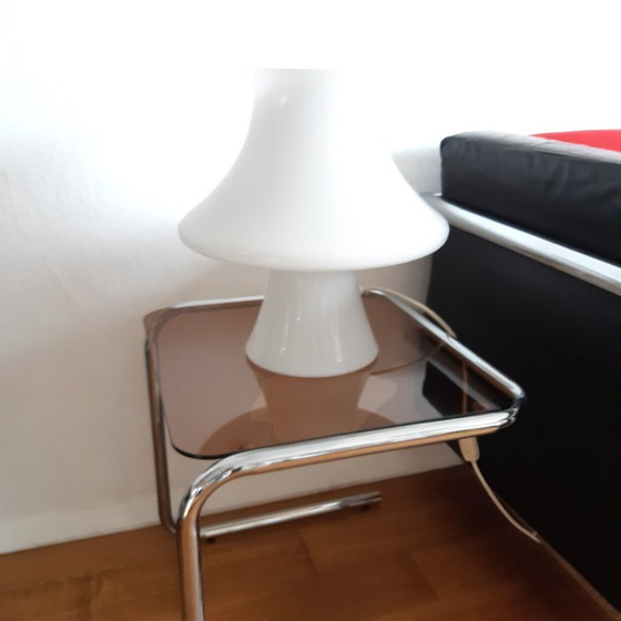 Image 1 of Murano melkglas lamp H38D36, 1970s