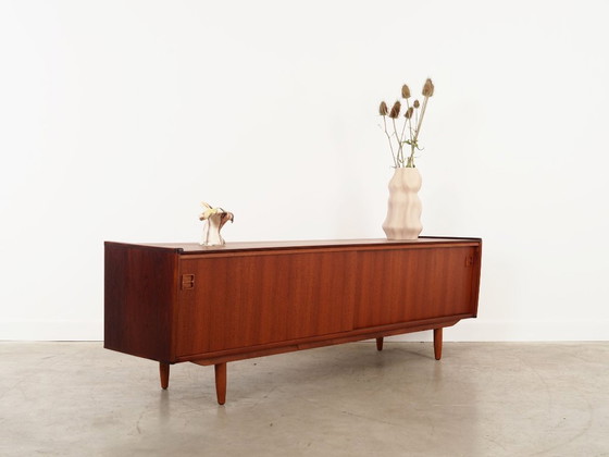Image 1 of Credenza in teak, design danese, anni '70, produttore: Aerthoj Jensen & Molholm Herning