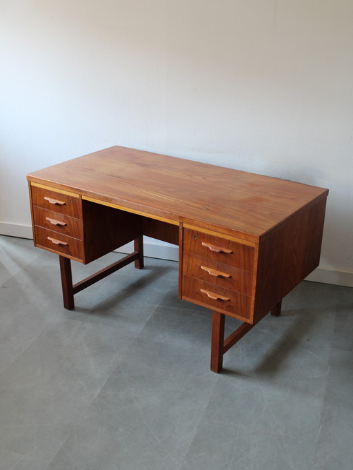 Vintage Danish teak desk