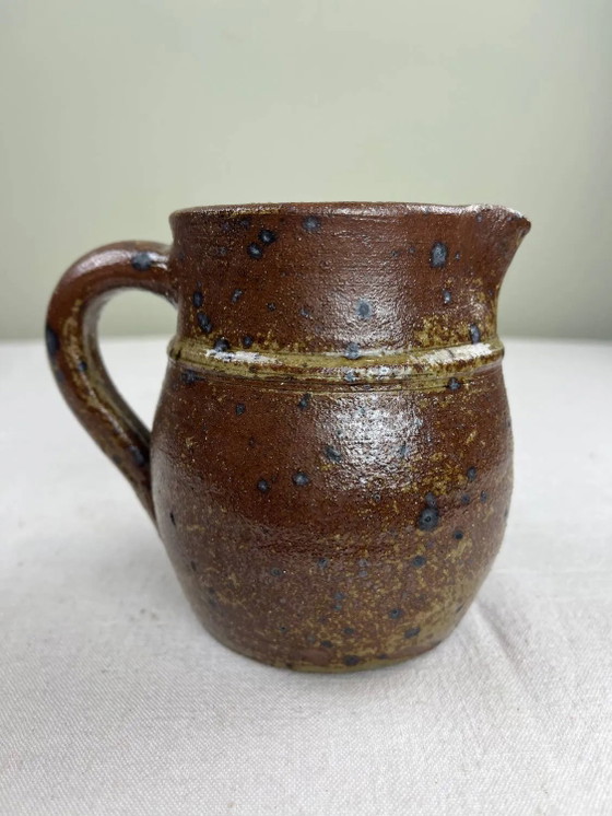 Jarra de leche de piedra pirita – Vasos y jarras, Porcelain, Brutalist (photo 4 of 8)