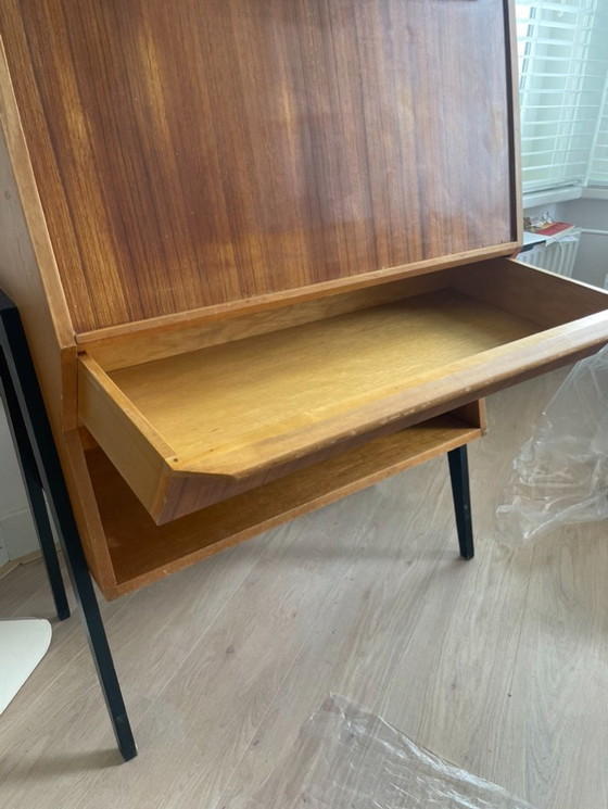 Image 1 of Mid century vintage secretaire