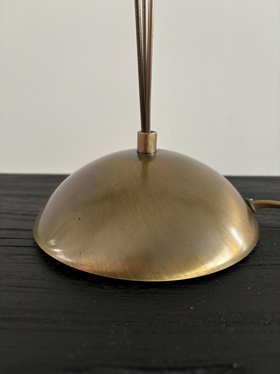 Image 1 of Italiaanse vintage messing buigzame lamp jaren 80
