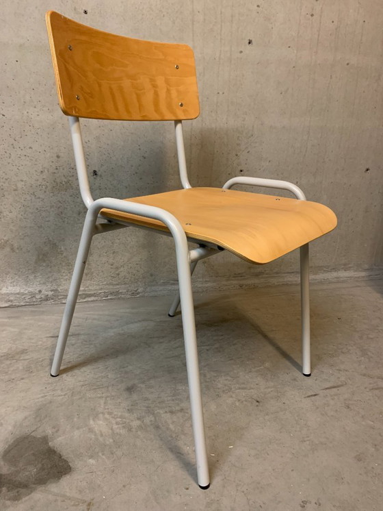 Image 1 of 6 X Stackable Industrial Chair