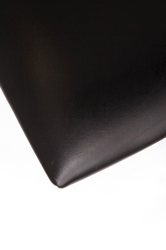 Image 1 of Set di 4 sedie da pranzo tedesche vintage, anni '60, Ernst Martin Dettinger per Veil, pelle