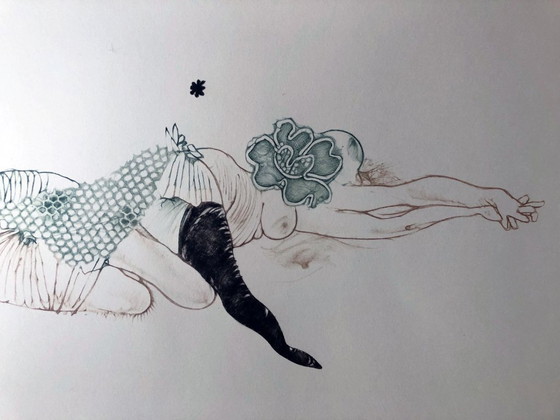 Image 1 of Gravure Originale • Œillades Ciselées 13 • Hans Bellmer • 1972