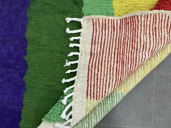 Image 1 of Berber Rug - 305 cm x 203 cm - colored Wool