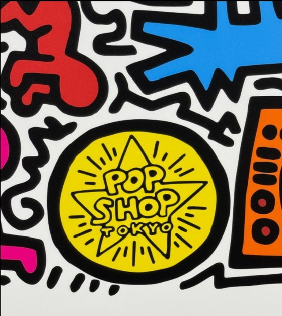 Keith Haring (1958-1990) - Pop Shop Tokyo 1988 – Posters, Paper (photo 4 of 6)