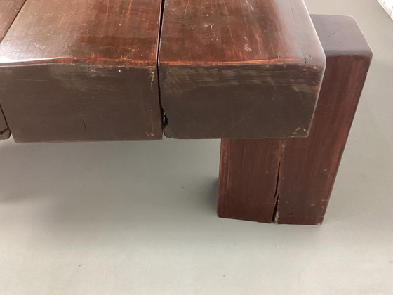 Image 1 of Brutalist Dutch Coffee Table 1960s