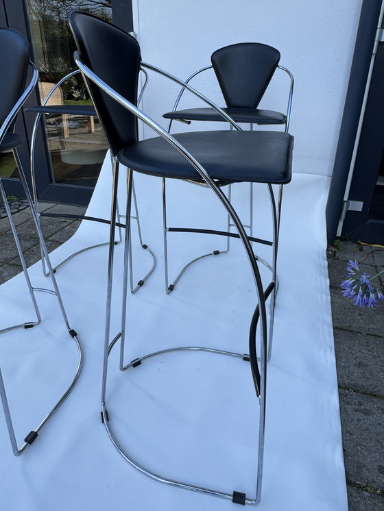 Image 1 of 4 sgabelli da bar post moderni in stile Arben