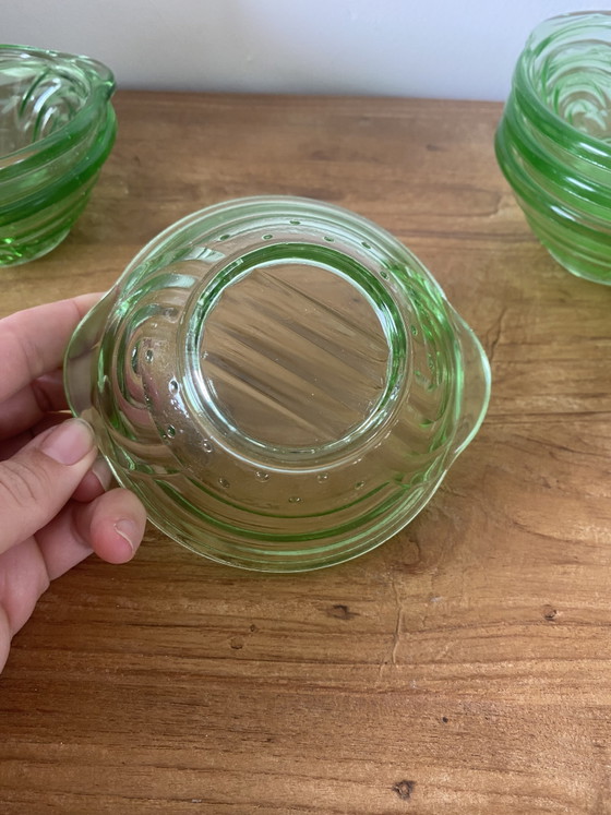 Borek Sipek Glass Bowls - 1 Big, 6 Small (photo 4 of 5)