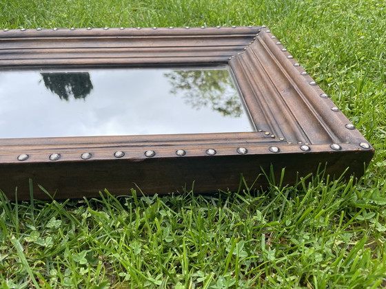 Image 1 of Leren spiegel