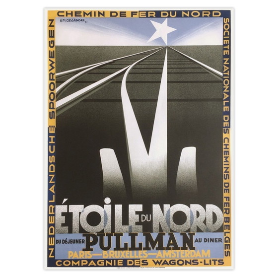 BIN. Cassandre Poster Etoile du Nord – Paper (photo 4 of 5)