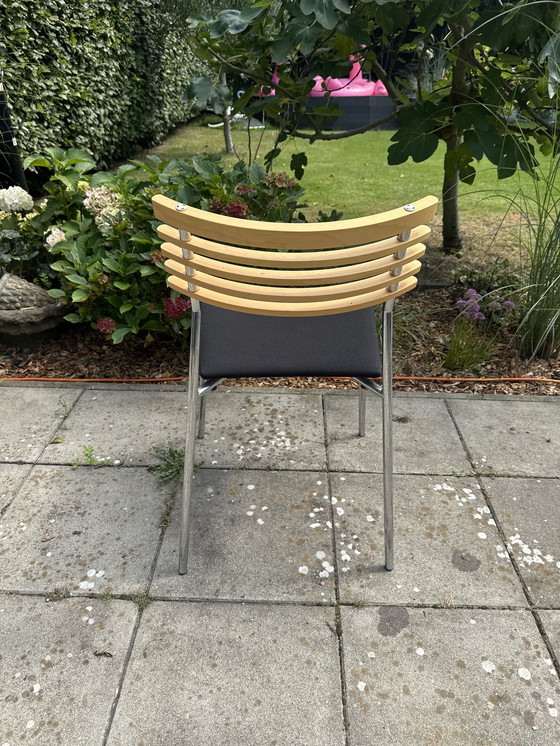 Image 1 of 4x Radius stoel thore lassen & soren Nielsen