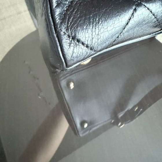 Image 1 of Chanel Shopping Tote - Gewatteerd kalfsleer, zwart met gouden details