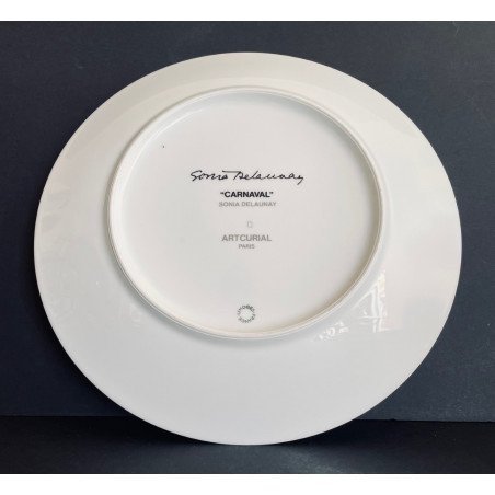 Image 1 of "CARNAVAL" BORD, ONTWERP VAN SONIA DELAUNAY, ARTCURIAL EDITIE