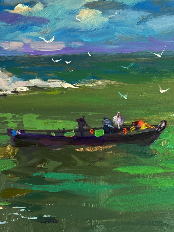 Image 1 of Bateau de pêche en mer