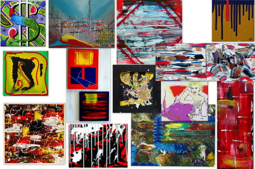 Collage wall art 15