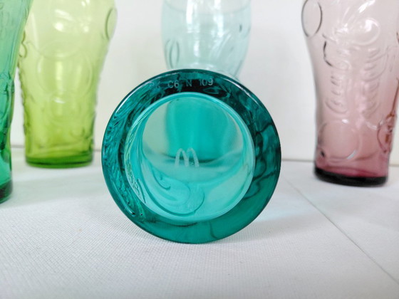 Vintage Coca-Cola McDonald's Glass Set (8 Pieces) – Luminarc – Coca Cola - Mc Donalds - Luminarc (photo 9 of 11)