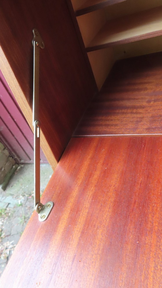 Image 1 of Vintage Secretaire  /  klep kast jaren 50 / 60 