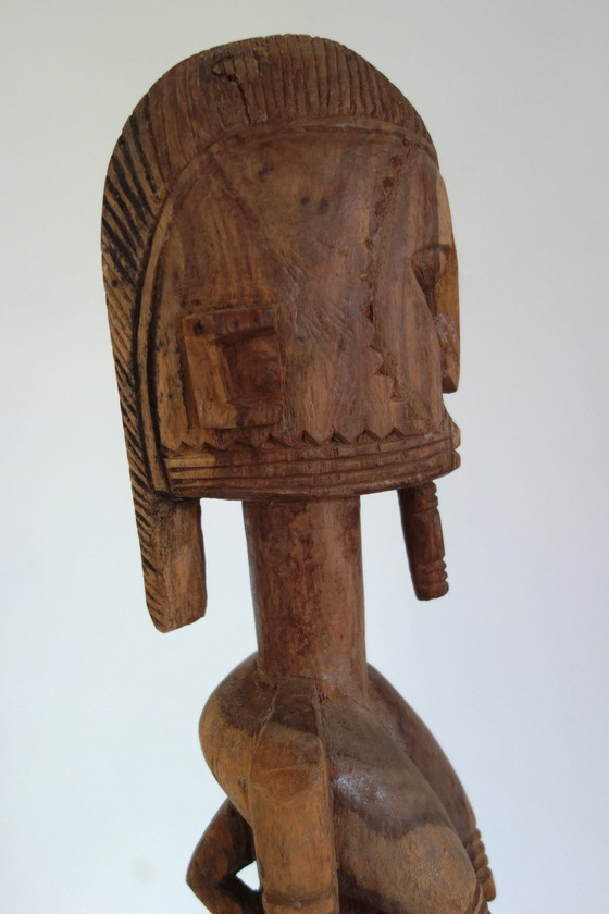 Image 1 of Statue d'Ancêtre Hermaphrodite Dogon Bombou-Toro (Mali)