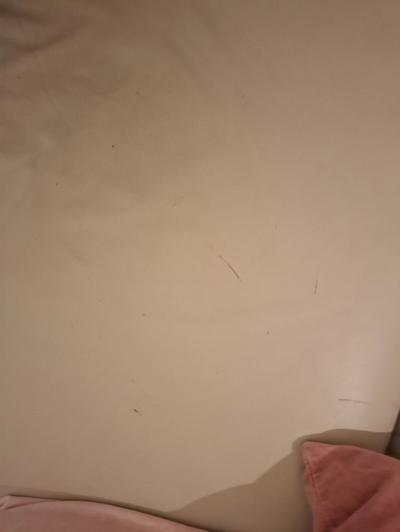 Image 1 of Ecksofa aus beigem Leder