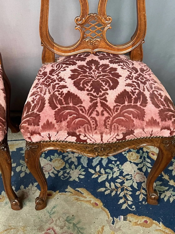 Set di 6 sedie in stile Regency. – Sedie da pranzo, Wood, Hollywood Regency (photo 12 of 13)