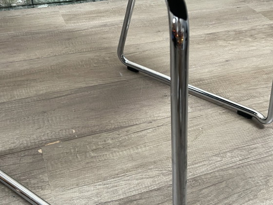 Image 1 of 4x Vitra HAL RE Sledge marrone