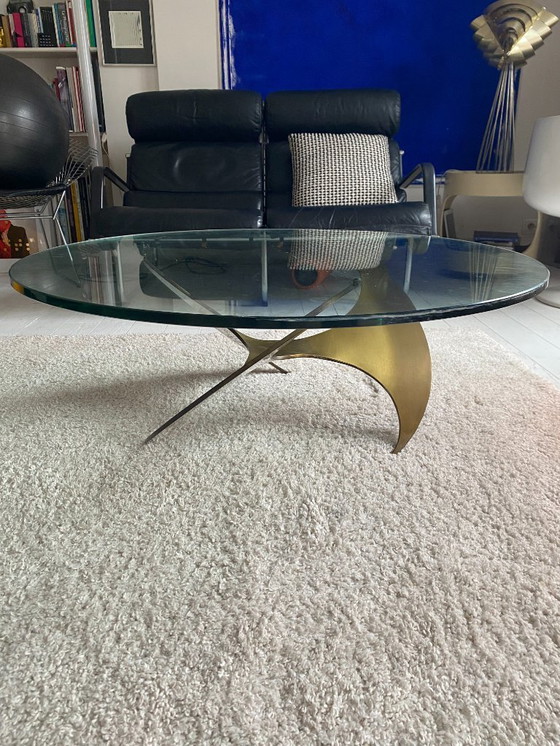 Image 1 of Tavolino da caffè "propeller" di Knut Hesterberg Germania, 1970