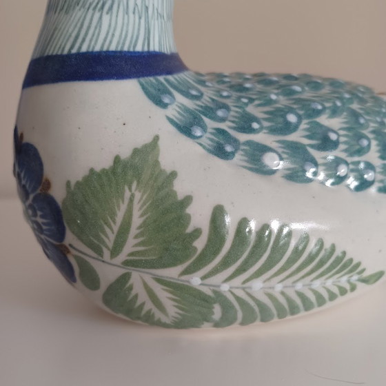 Image 1 of Erandi Tonala. Messico. Annata 1960. Anatra dipinta a mano.