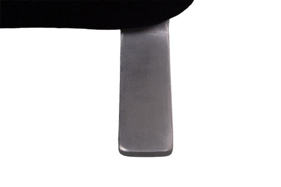 F780 Concorde Lounge Chair by Pierre Paulin for Artifort, Poltrone, Alluminio, Nero, Vintage (foto 8 di 11)