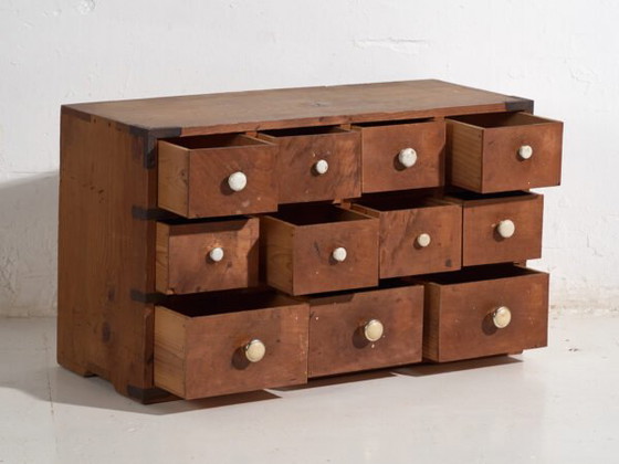 Antique Japanese chest of drawers - Showa Period (c. ) #103 – Ceramic (photo 21 of 40)