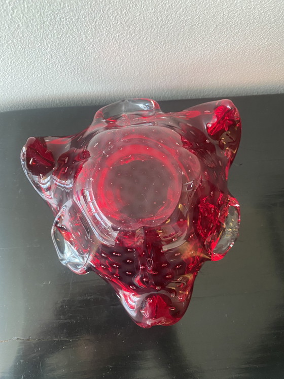 Image 1 of Vintage Murano asbak/snuisterijenbakje van Sommerso