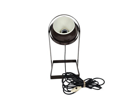 Image 1 of Space Age - 'Eyeball' Tafelspot - Metaal - 3e Kwart 20e Eeuw