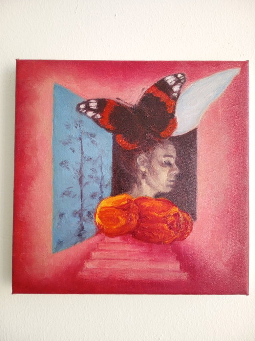 Tas de 625 cm² – schilderijen tekeningen, Wood, Canvas (photo 2 of 8)