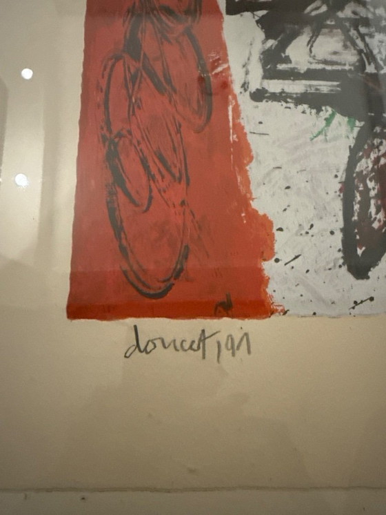 Image 1 of Litho-/sérigraphie-numéro Jacques Doucet, Etés à St Christol III.