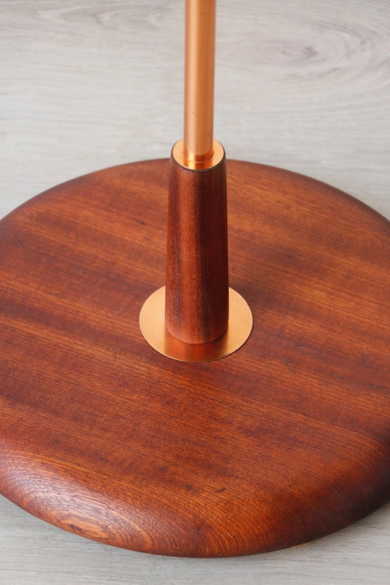 Image 1 of Vintage Teak Floor Lamp from the 1960s - Renovated & Chic Design