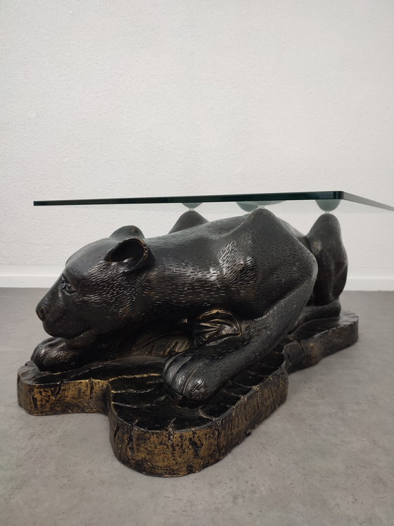 Image 1 of Tavolino da caffè vintage degli anni '80, USA.