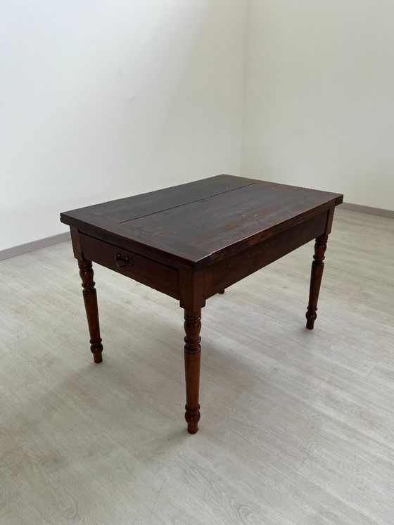 Image 1 of Table pliante extensible, XIXe siècle