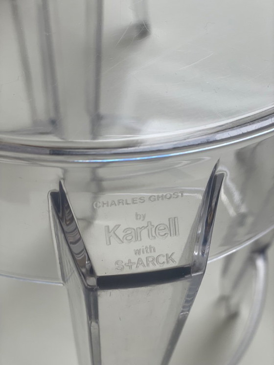 Image 1 of 2 Charles Ghost Barhocker von Philippe Starck für Kartell