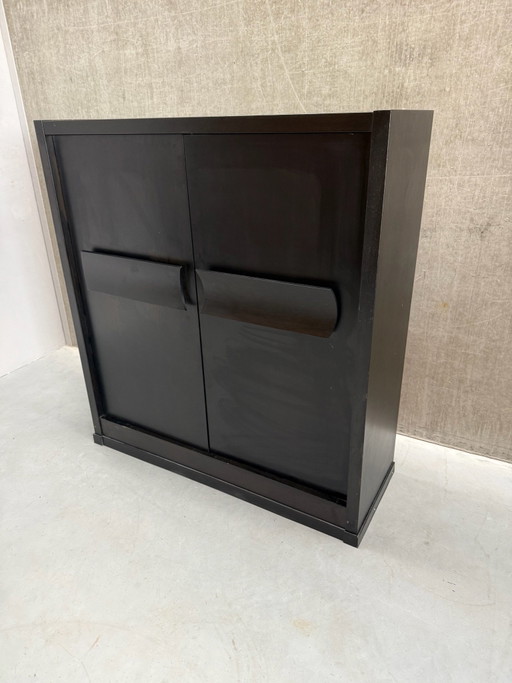 Brutalist Belgian De Coene Bar Cabinet, 1970s